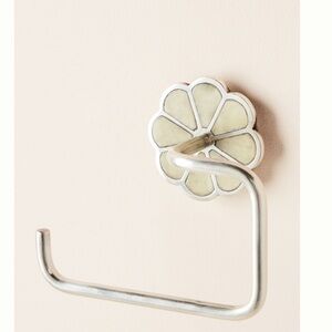 Botanist Toilet Paper Brass & Bone Holder NWT